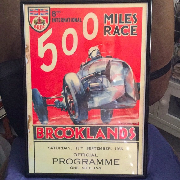 BRDC Other - BRDC, 1936 8th International 500 Miles Race